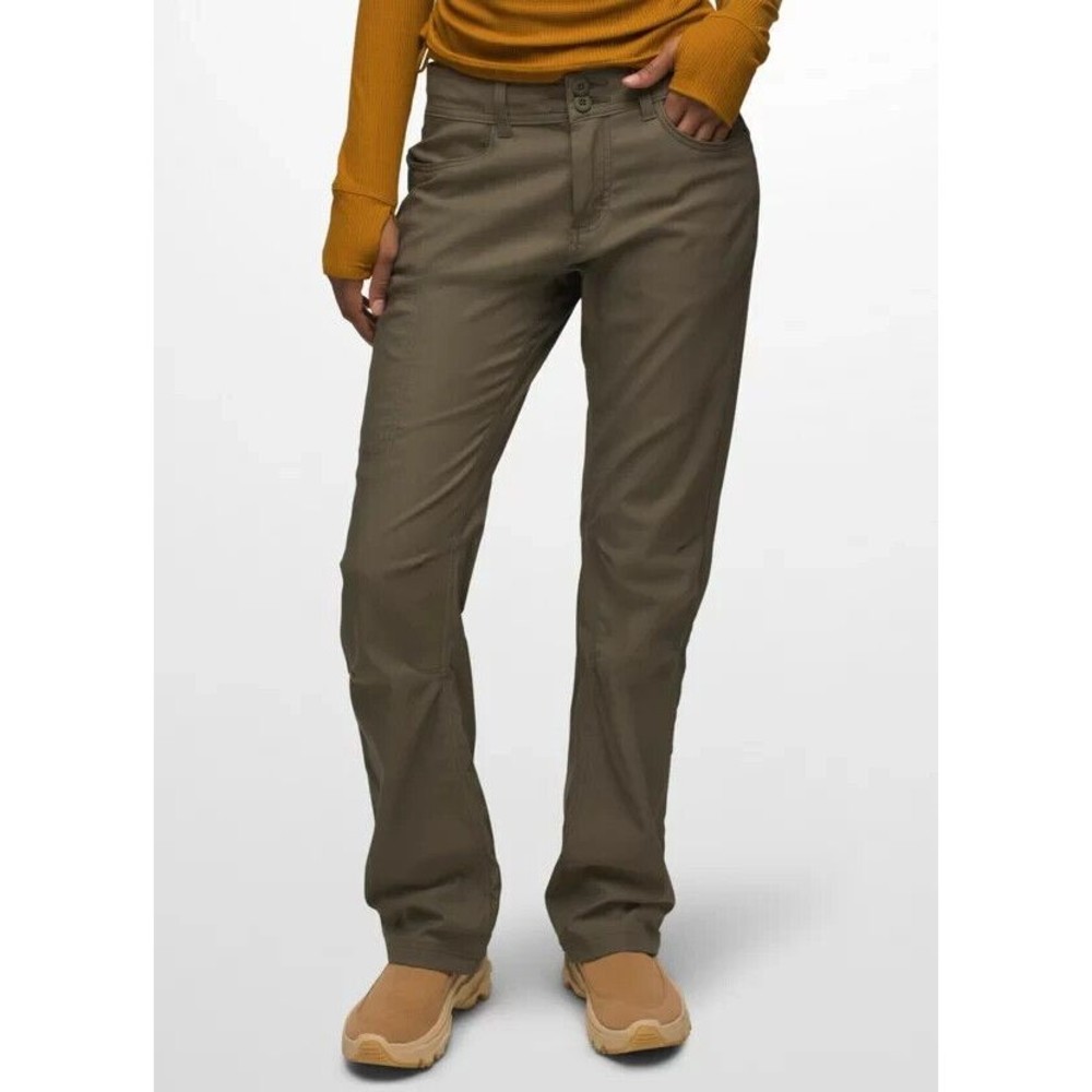 Prana Womens Halle Pant II Slate Green Hiking Outdoor Size 2